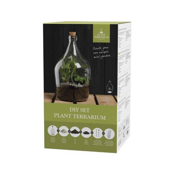 Esschert Design - Esschert Design - Terrarium végétal à faire soi même 3 litres - Image 1