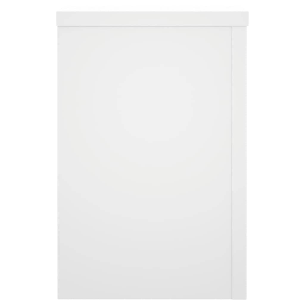 Vidaxl - Supports pour plantes 2 pcs blanc 25x25x35 cm bois d'ingénierie vidaXL 852906 - Image 7