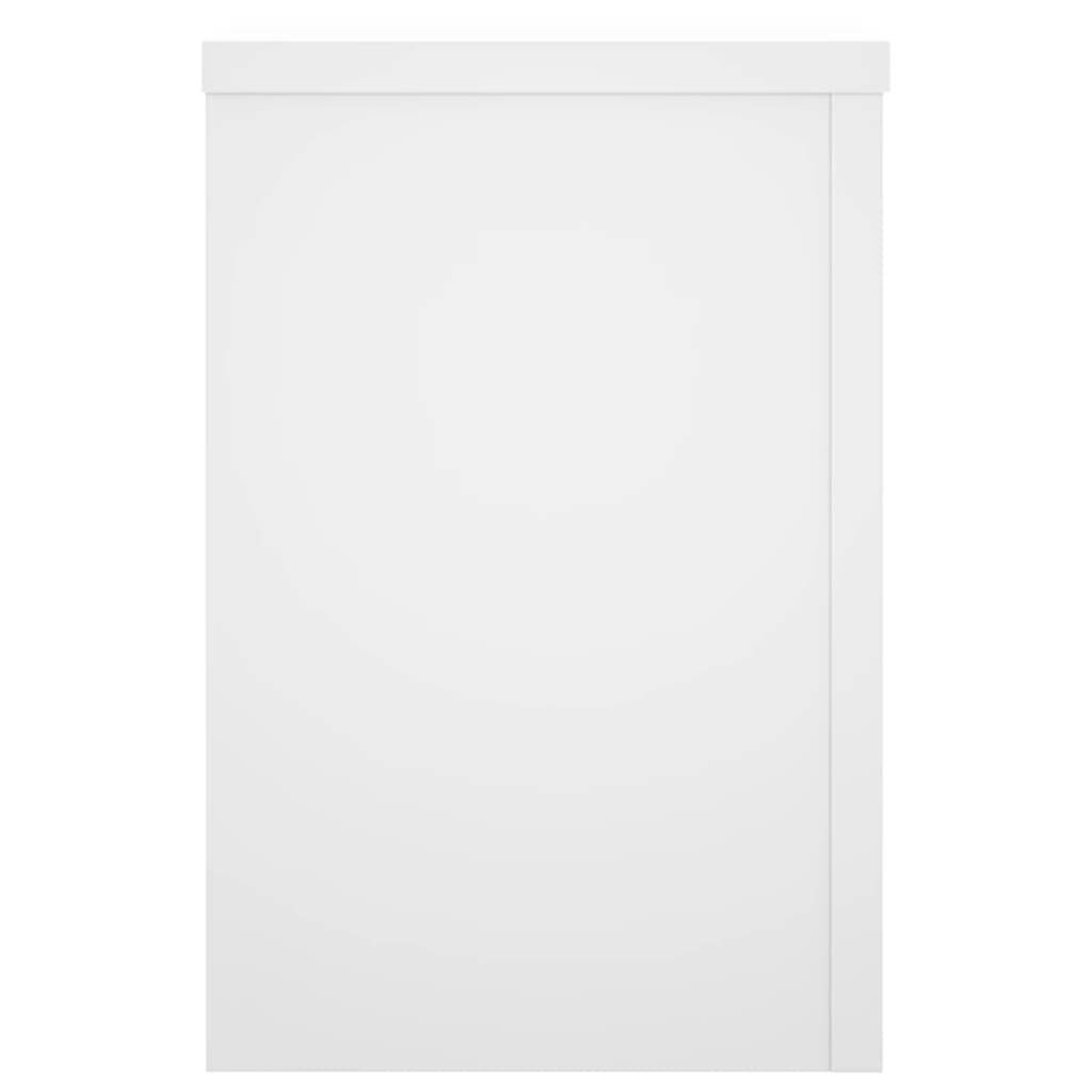 Vidaxl - Supports pour plantes 2 pcs blanc 25x25x35 cm bois d'ingénierie vidaXL 852906 - Image 6