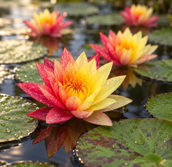 Nénuphar - Nymphaea 'Rainbow' - Image 2
