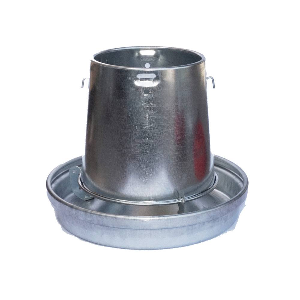 Vadigran - Vadigran - Silo d'alimentation galvanisé contenance 9 litres ø 33 cm pour volailles - Image 3