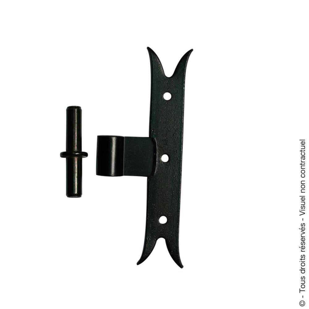 Afbat - Gond tableau acier prépeint, H.235x Diam.14 mm - Image 1