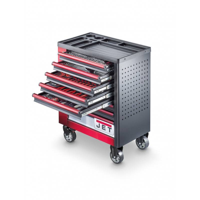 Servante d'atelier de 412 outils avec bluetooth JET TOOLS - TT-412-WKS - Image 1