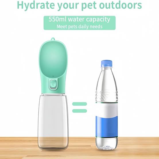 IntiMeg - Bouteille d’Eau Portable pour Chien (550ml)- IntiMeg - Image 4