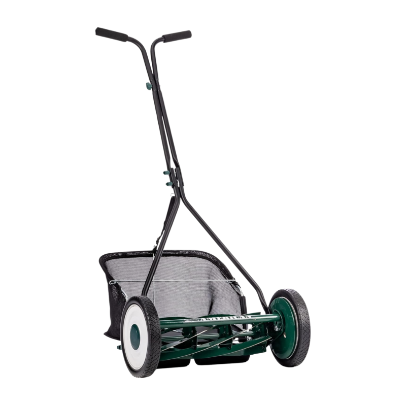 Tondeuse Hélicoïdale Manuelle 7 Lames de 40,6 cm avec Bac de Ramassage | Tondeuse Manuelle Coupe Hélicoïdale Sans Électricité - VENTEO - Image 1
