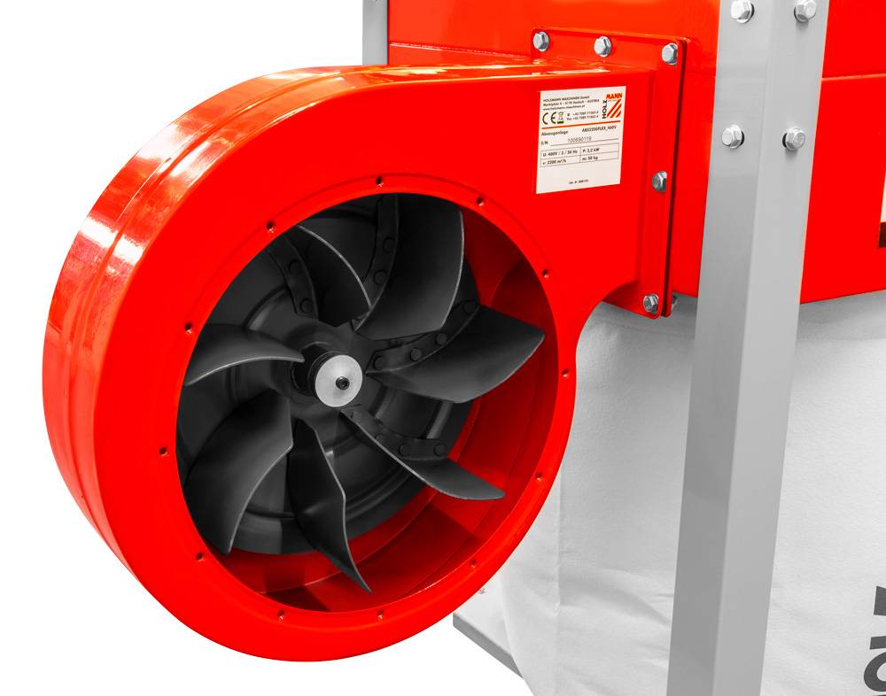 Aspirateur à copeaux de bois - Sac de 160 litres - 2 200W - 230V Holzmann - Image 2