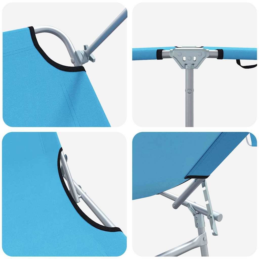 Vidaxl - Transat 2 pc Polyester Bleu vif vidaXL 42003065 - Image 9