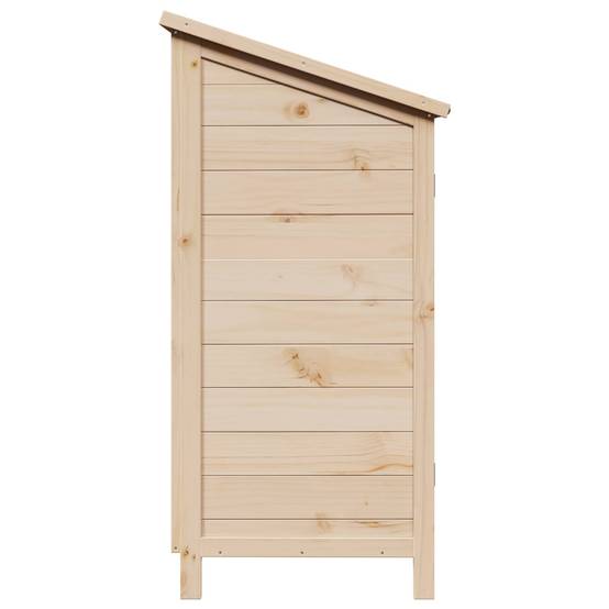 PANGIVO - Abri de jardin bois de sapin naturel 59 x 56 x 113.5 cm, poids:13.64kg - PANGIVO - Image 6
