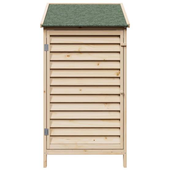 PANGIVO - Abri de jardin bois de sapin naturel 59 x 56 x 113.5 cm, poids:13.64kg - PANGIVO - Image 5