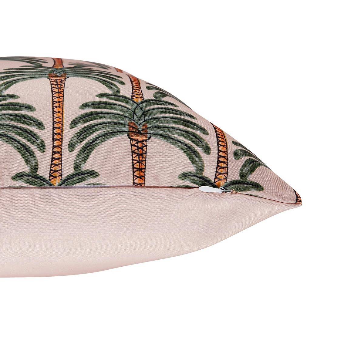 Housse de Coussin Extérieur "Albin" 40x40cm Beige Lin - Image 2
