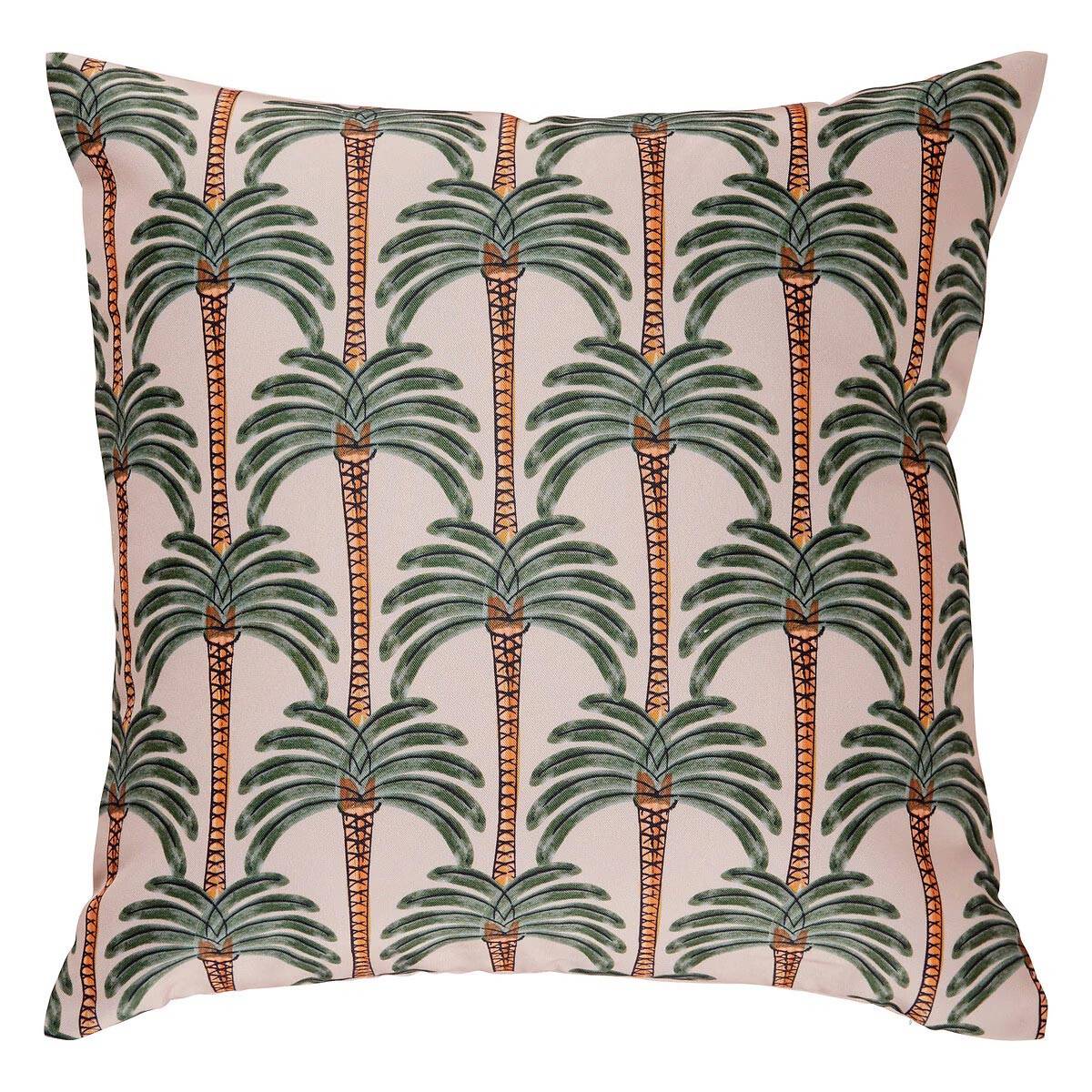 Housse de Coussin Extérieur "Albin" 40x40cm Beige Lin - Image 1