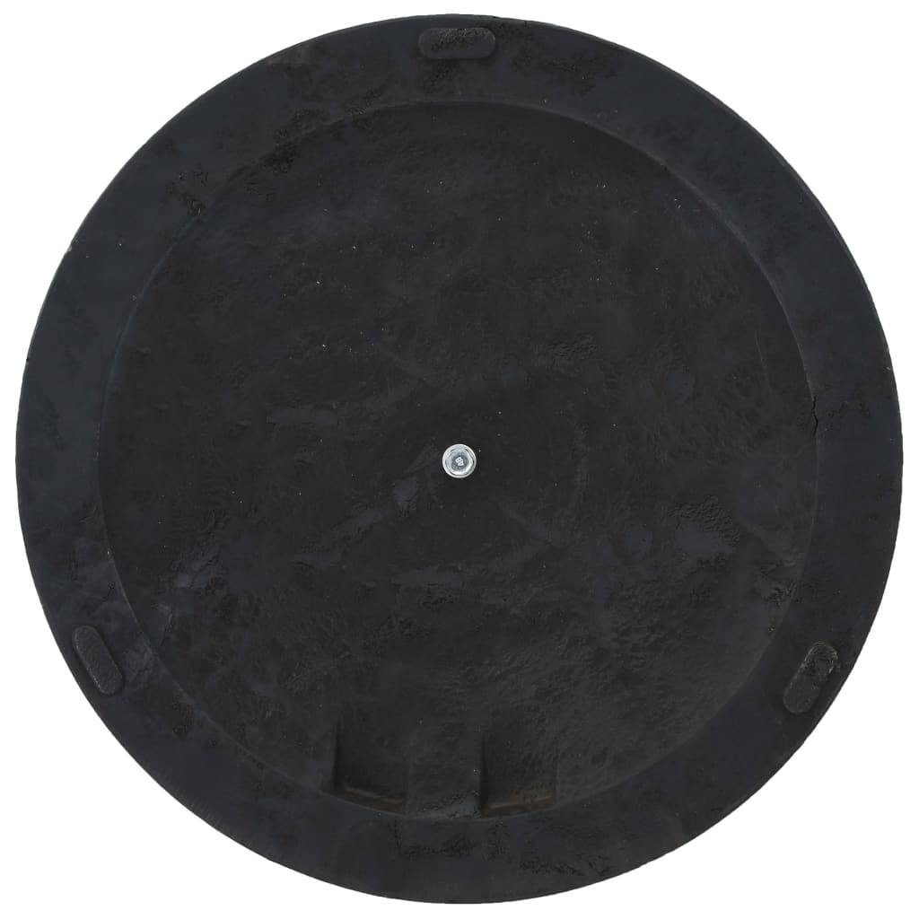 Helloshop26 - Pied base socle rond de parasol Polyrésine 19 kg noir - Image 4