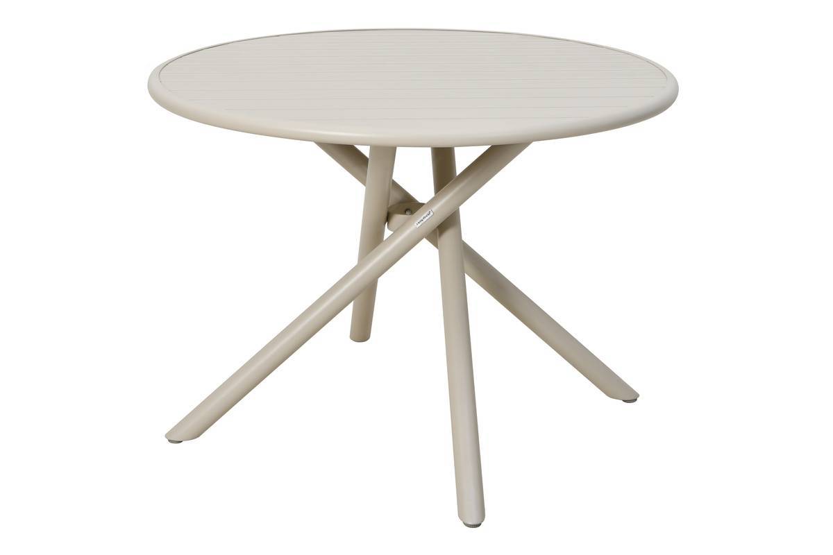 Hesperide - Table de jardin 4 places Nebullia D105cm argile - Hespéride - Image 2