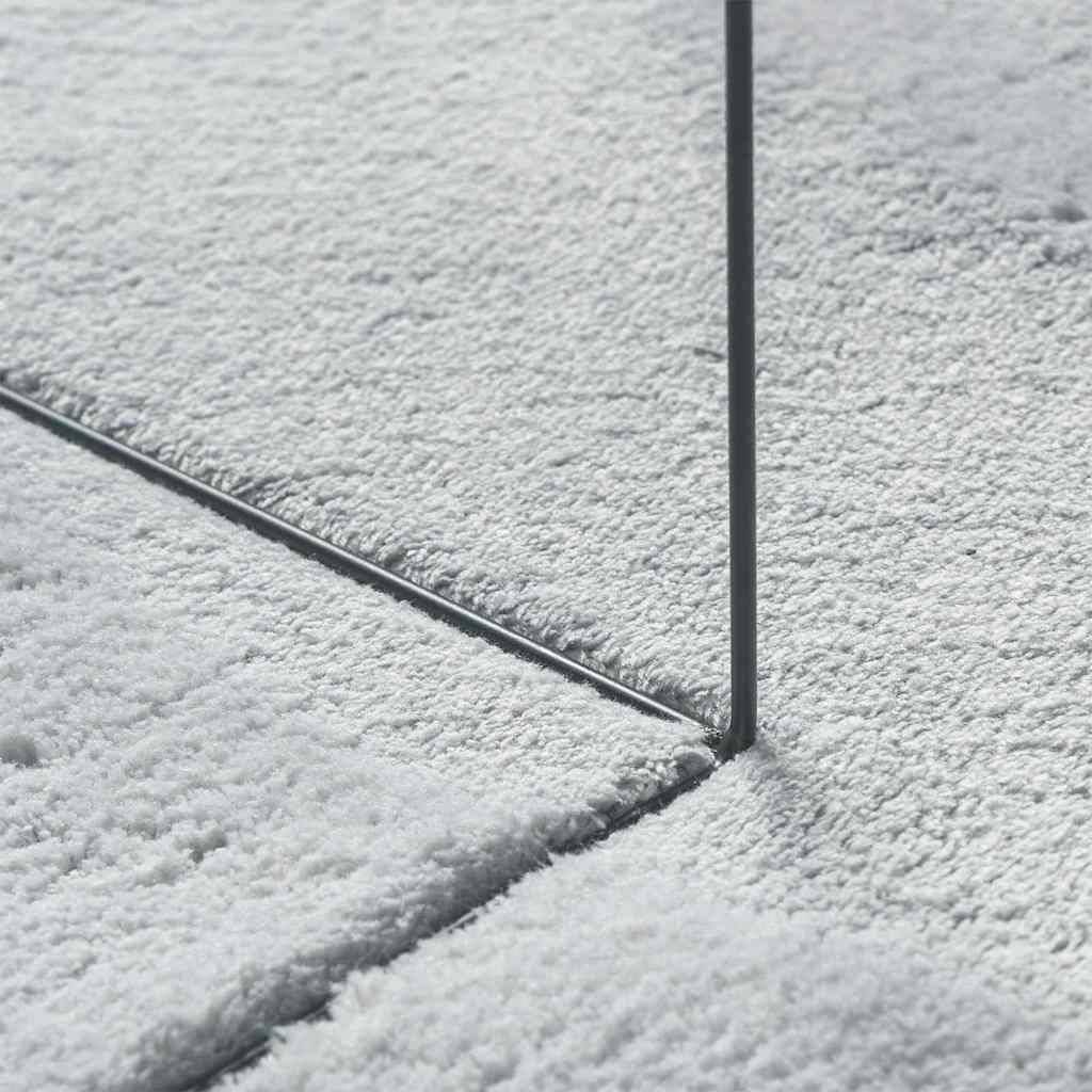 Tapis de SalonPolyester Moelleux Lavable en Machine Gris 100 x 200 cm – ComfortXL Outdoor Living - Image 9