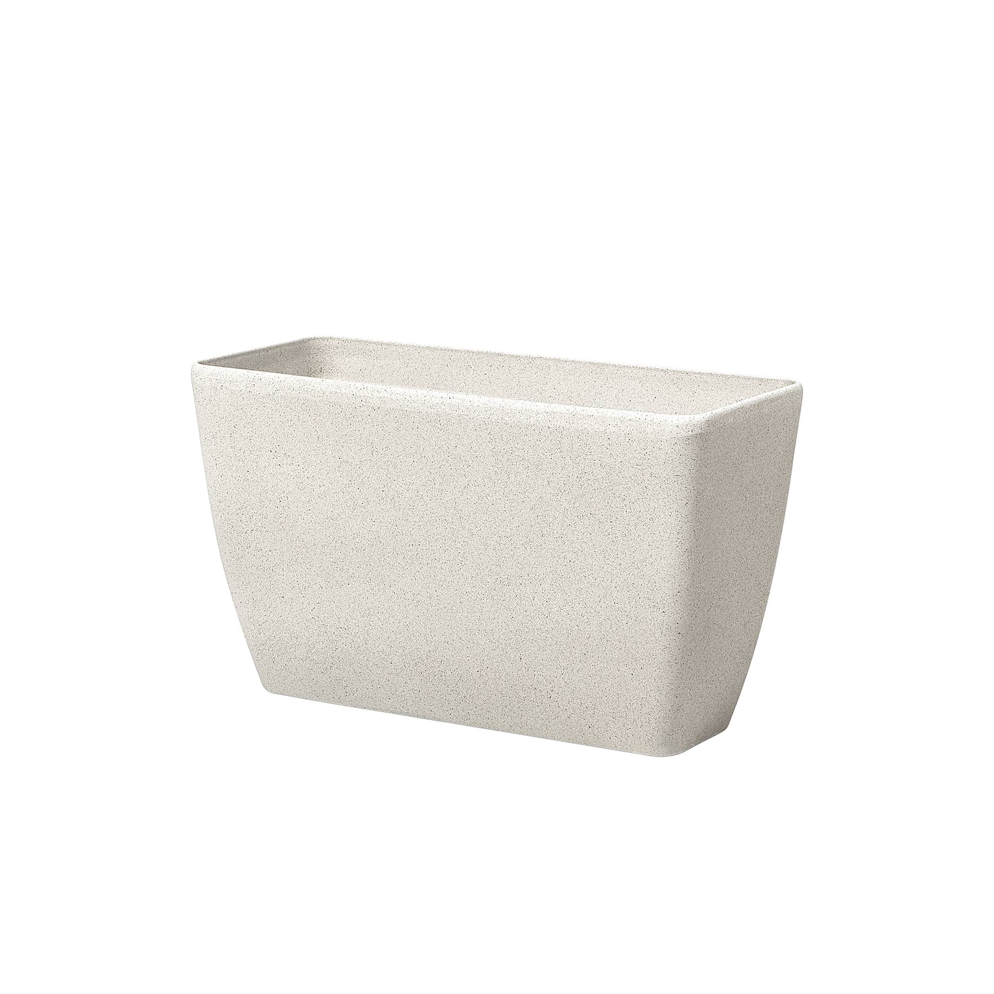 Cache-pot d'extérieur Fibre d'argile Beige BARIS - Beliani - Image 4