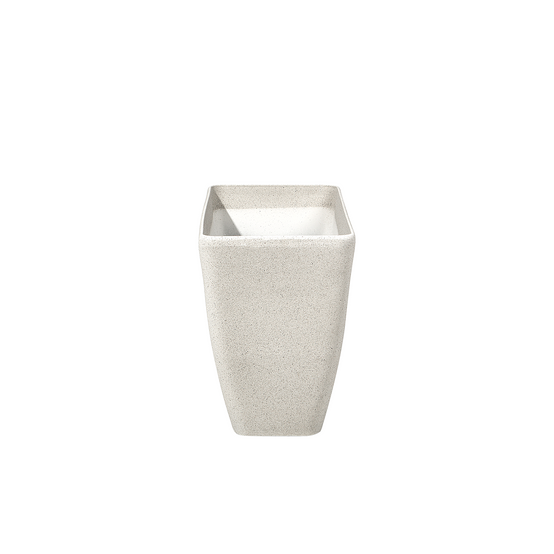 Cache-pot d'extérieur Fibre d'argile Beige BARIS - Beliani - Image 5