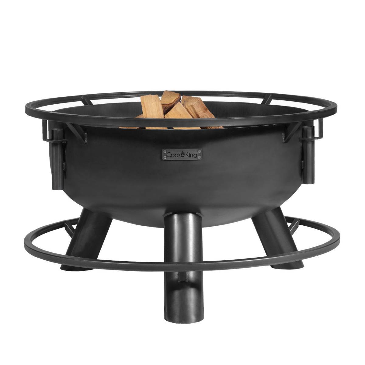 Braséro de jardin avec grille multifonctionnel 80cm > de la grille 70 cm - Image 2