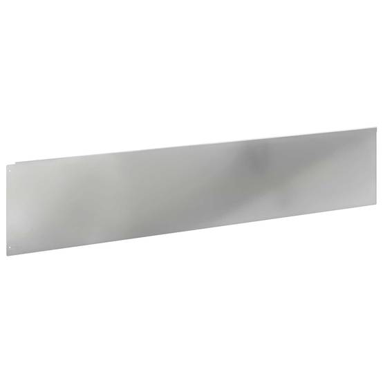 Bordure de pelouse acier aménagement jardin délimitation 10 pcs 100x22 cm Argenté - ComfortXL Outdoor Living - Image 5