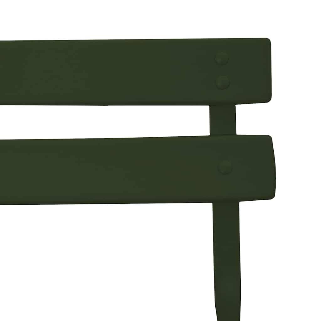 Prolenta Premium - Chaises de jardin métal vert 42 x 46 x 82 cm - Prolenta premium p357.4 - Image 9