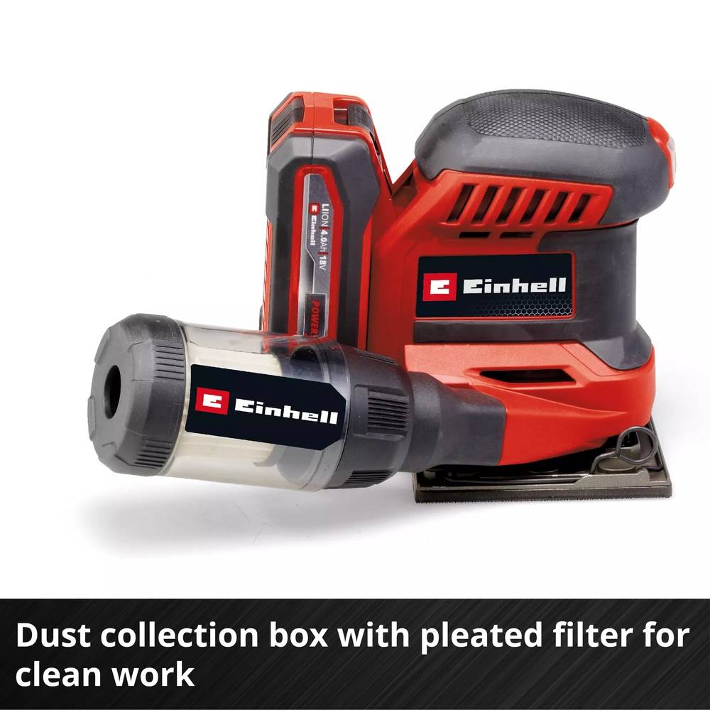 Einhell - Ponceuse orbitale sans fil  TE-OS 18/113 Li-Solo Einhell - Image 4