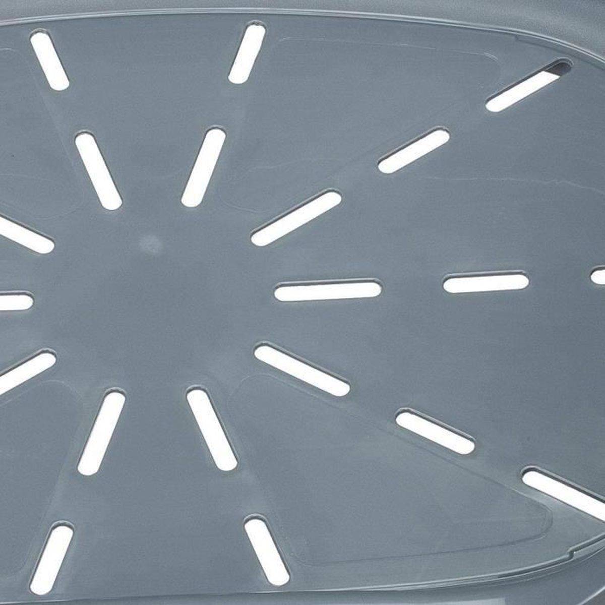 Ferplast - Panier pour animaux Siesta Deluxe 4 avec repose-tête, fond antidérapant, aération - gris foncé - Ferplast - Image 5
