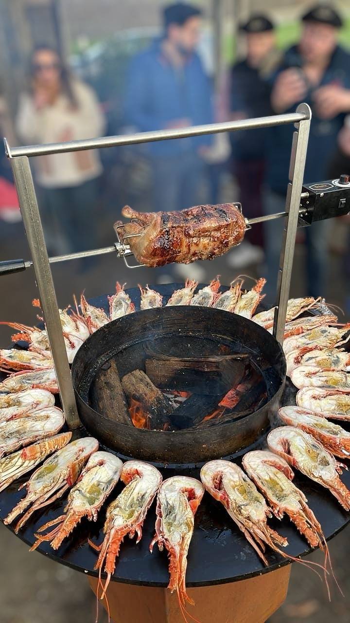 Tourne broche sur batterie Brazéro cuisson pour épicuriens - Image 2