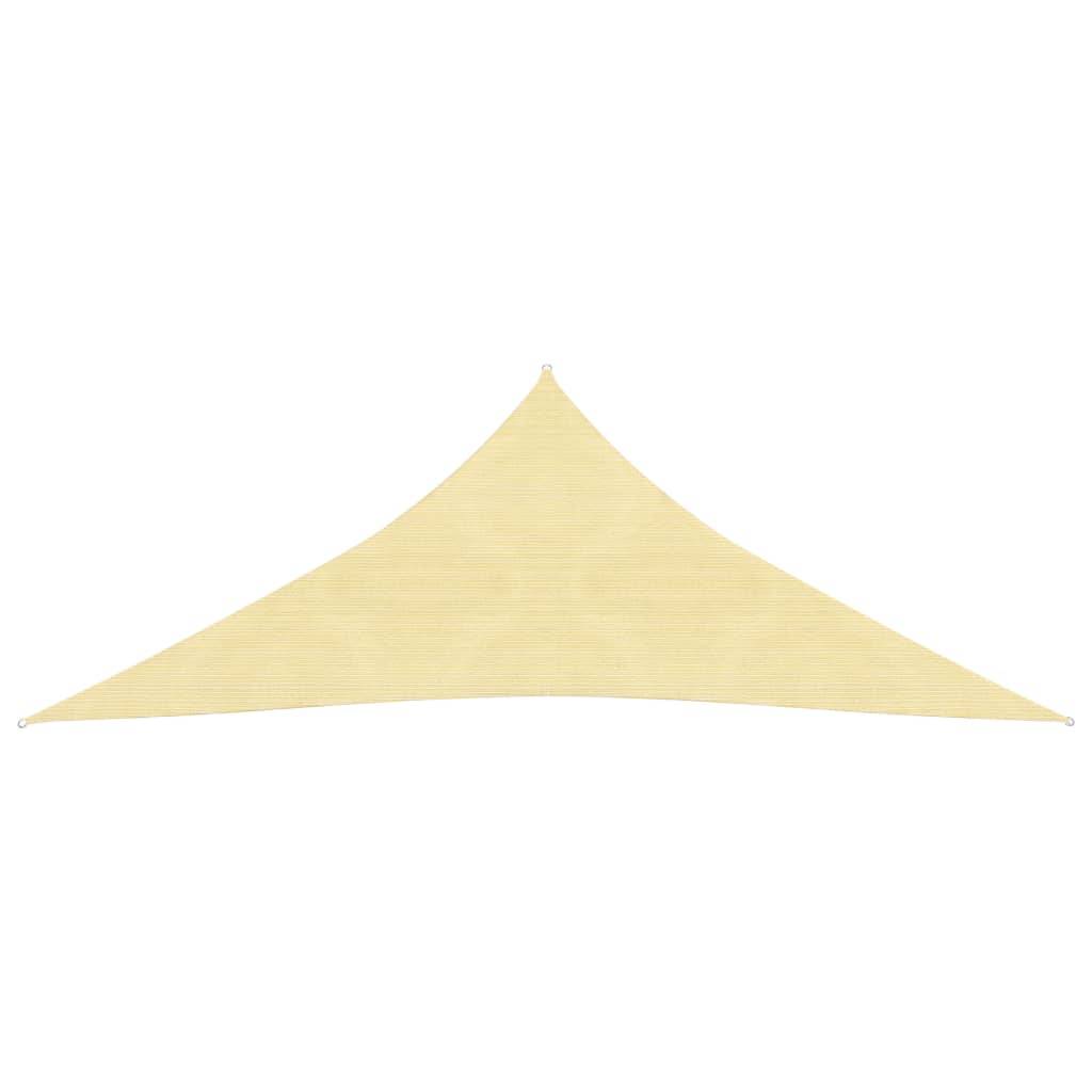 Helloshop26 - Voile toile d'ombrage parasol 160 g/m² PEHD 3 x 4 x 4 m beige - Image 2