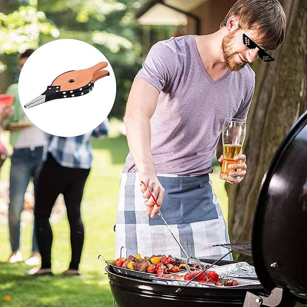 Souffleur de cheminée manuel avec corde de suspension, adapté pour cheminée, barbecue, camping en plein air IntiMeg - Image 4