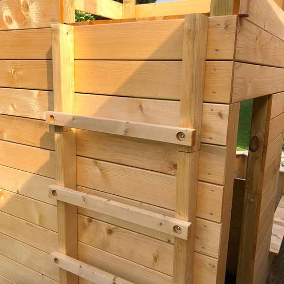 Soulet - Cabane bateau en bois extérieur avec bac à sable PIRATE - Image 7