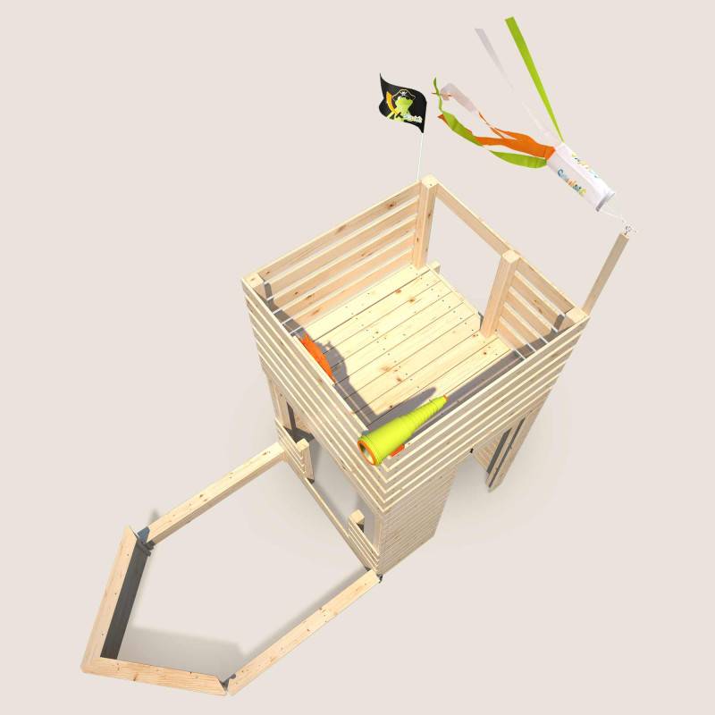 Soulet - Cabane bateau en bois extérieur avec bac à sable PIRATE - Image 6