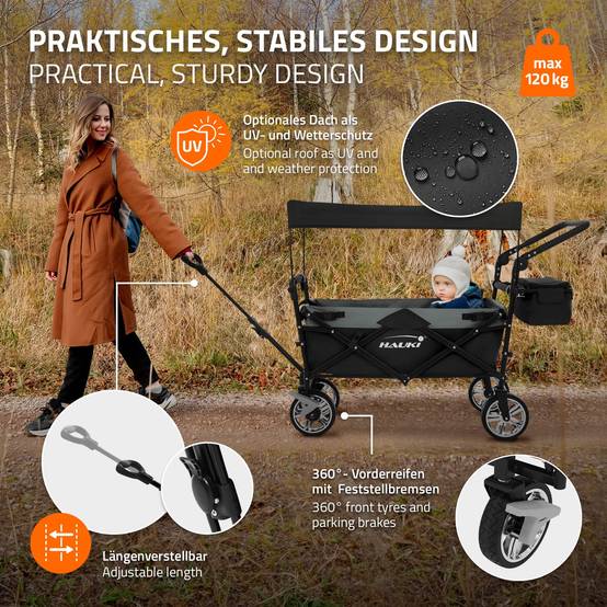 Chariot 4 Roues Pliable Chariot De Plage Buddy Chariot De Transport Chariot 4 Roues Pliable Chariot De Plage Buddy Chariot De Transport