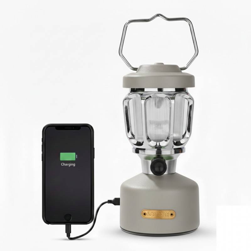 Lanterne LED - baladeuse autonome (100 heures) et rechargeable - HURRICANE EVOLUTION LOVORK - Image 1