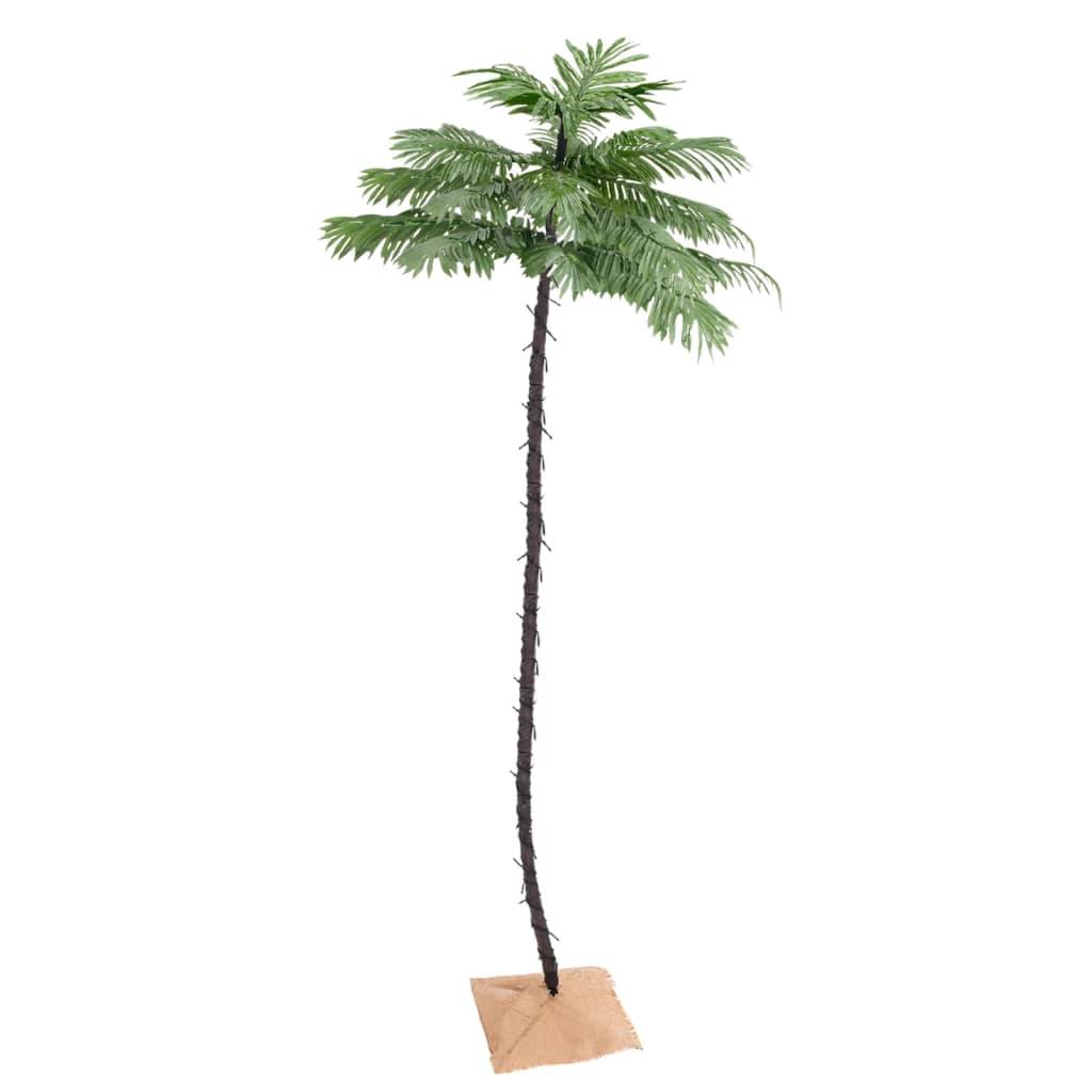 Vidaxl - Palmier à LED 252 LED Blanc chaud 400 cm vidaXL 345141 - Image 2