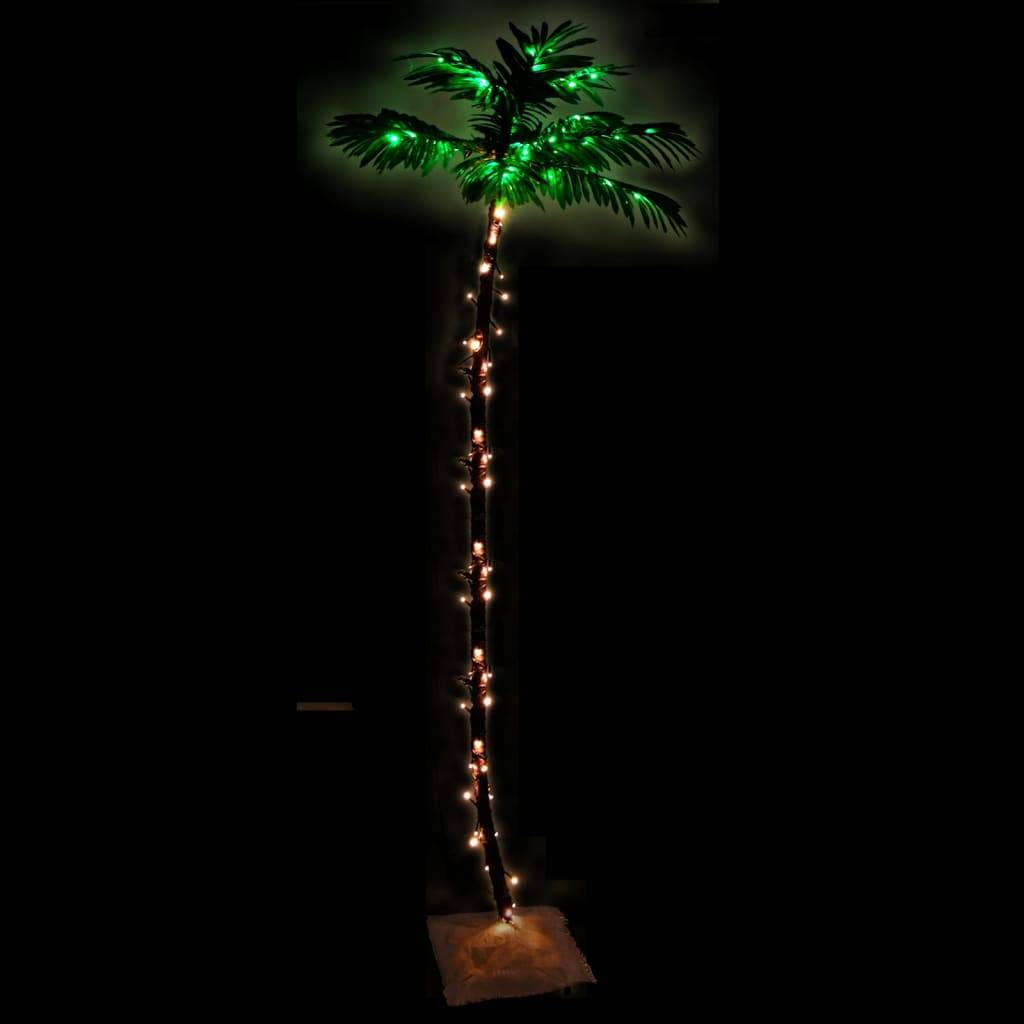 Vidaxl - Palmier à LED 252 LED Blanc chaud 400 cm vidaXL 345141 - Image 9