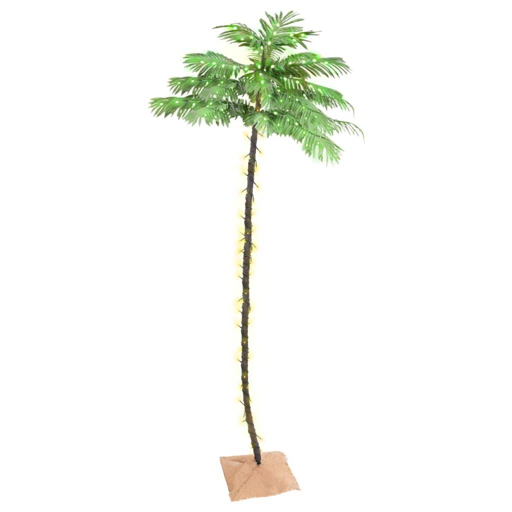 Vidaxl - Palmier à LED 252 LED Blanc chaud 400 cm vidaXL 345141 - Image 1