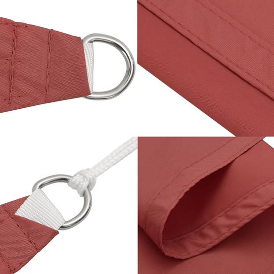 Voile de parasol tissu oxford terre cuite 2,5 x 5 cm - PANGIVO - Image 7