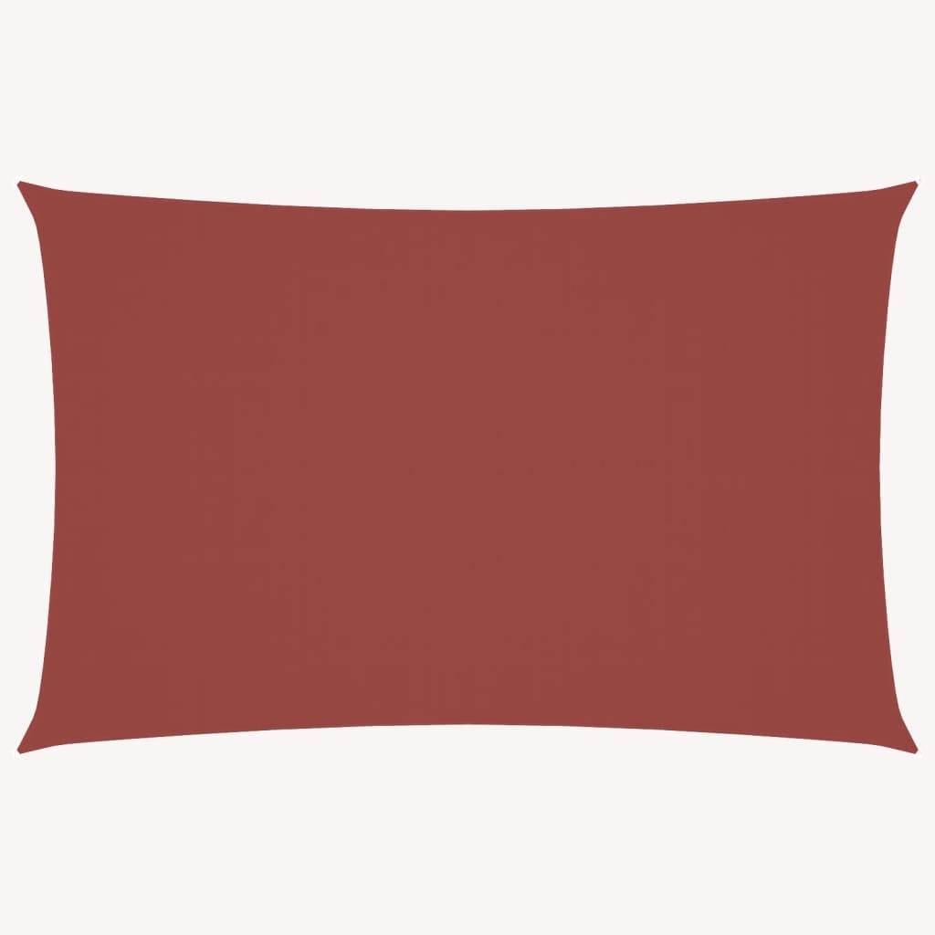 Voile de parasol tissu oxford terre cuite 2,5 x 5 cm - PANGIVO