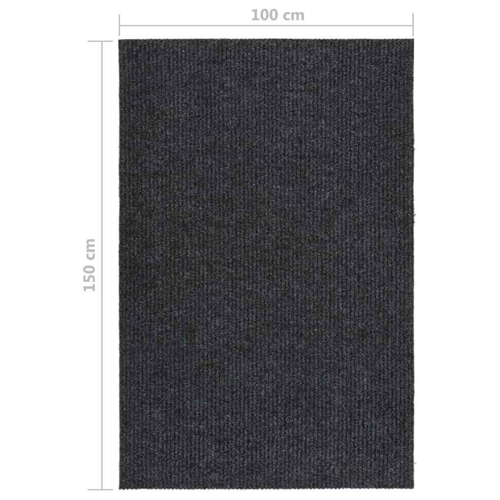 Tapis Paillasson d'Entrée Anti-salissures Antidérapant pour Usage Commercial ou Privé Anthracite 100x150 cm – ComfortXL Outdoor Living - Image 6
