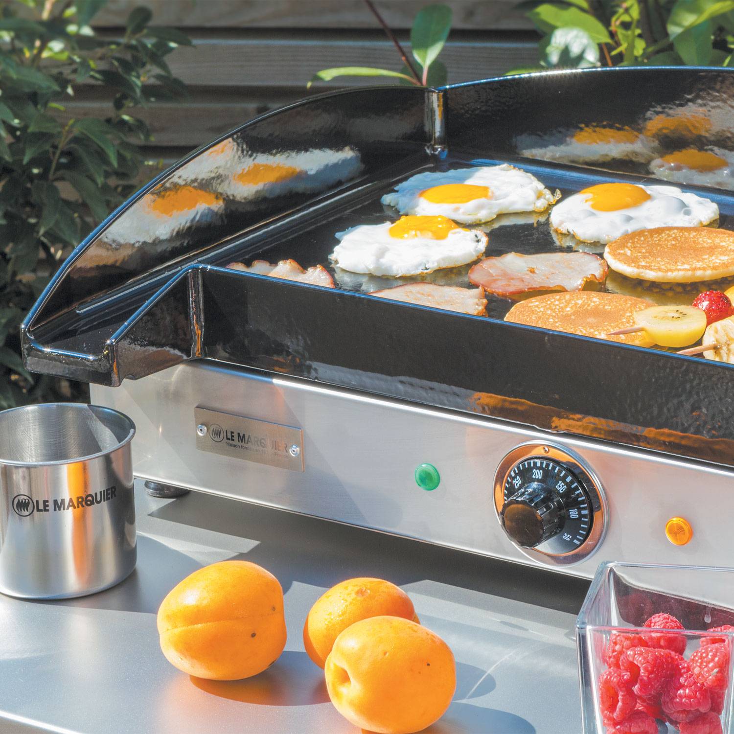 Le Marquier - Plancha Vintage ELECTRICA 160 Inox - LE MARQUIER - Image 3