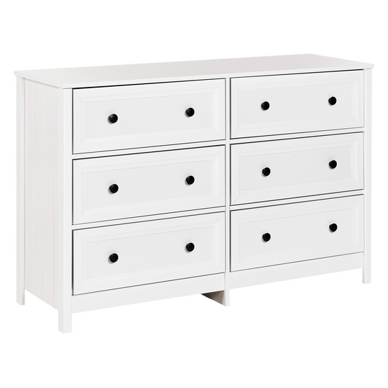 Beliani - Commode Panneau de particules de bois Blanc HAZELVALE - 120x45x80- Beliani - Image 2