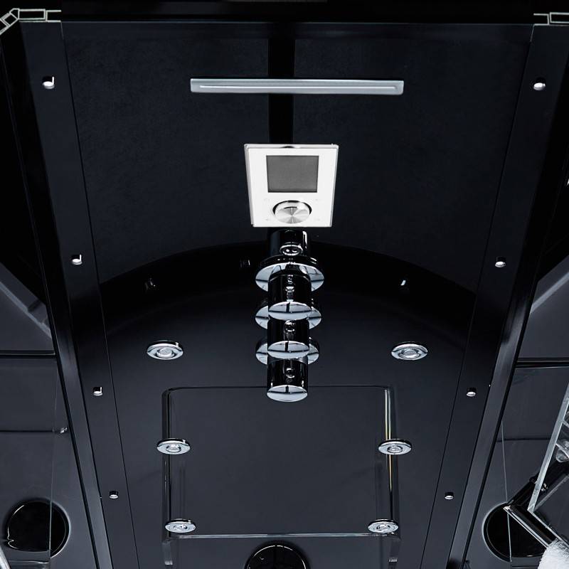 Combi Balneo douche Hammam CBH BLACK Archipel® 179x97 - DROITE - Image 2