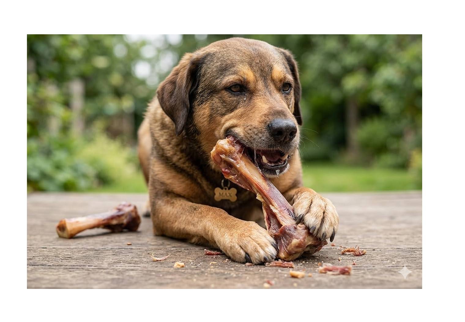 Friandises chien Nature Os de tibia de porc avec de la viande - Image 2
