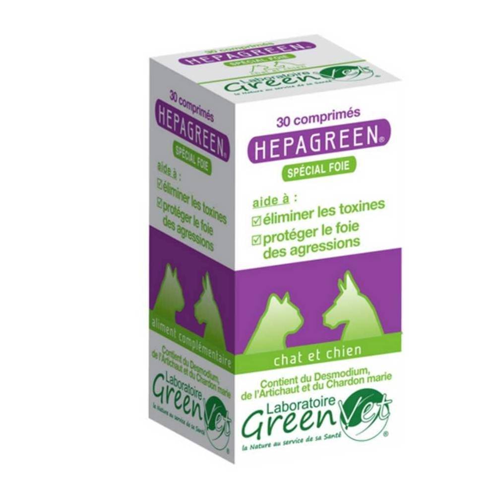 HEPAGREEN - GREENVET 30 comprimés