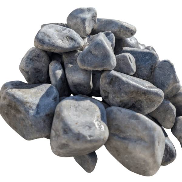 King Matériaux - Galet gris bleu 40/60 mm – Big Bag +/- 800 kg – 5 m² - Image 2