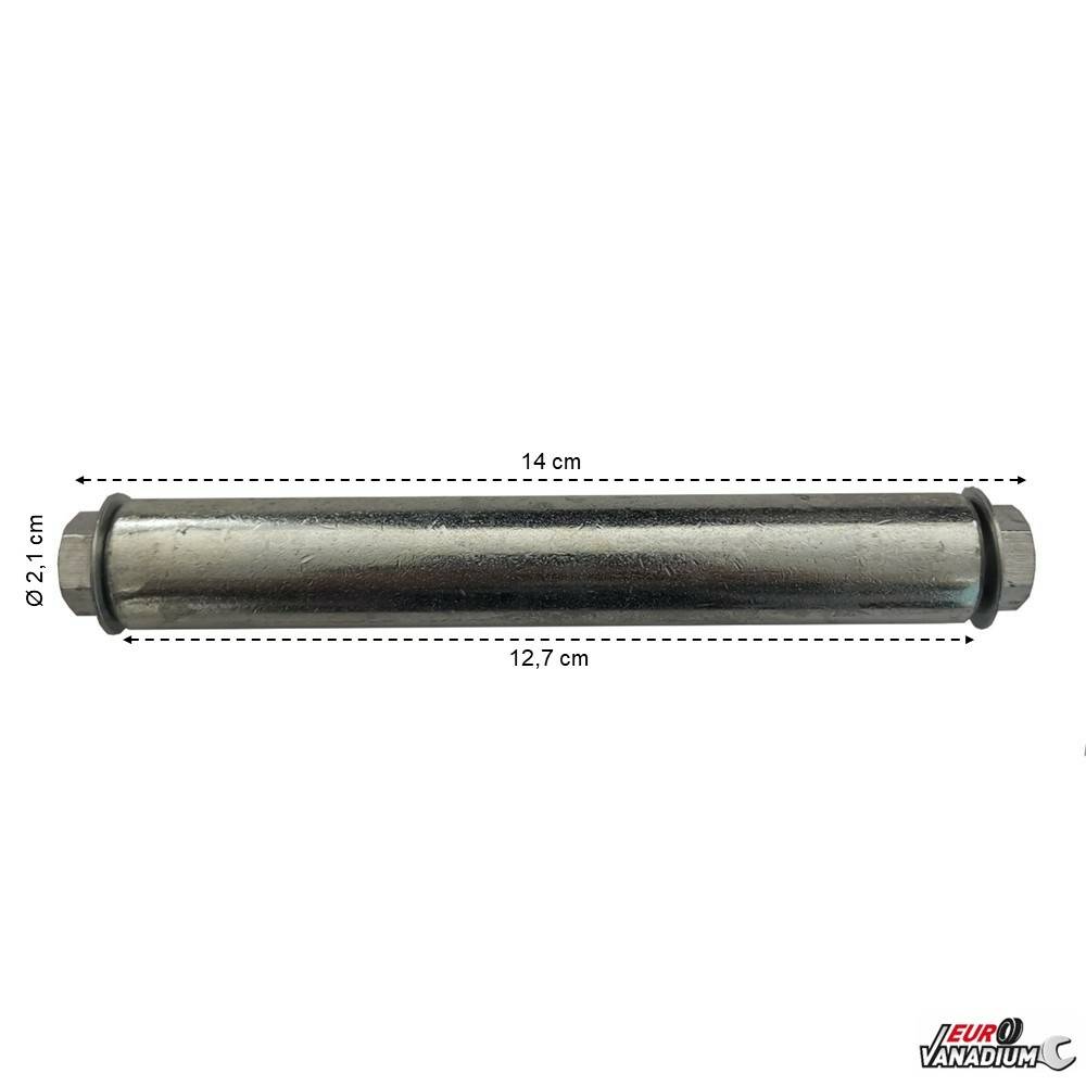Axe de roue pour alésage diamètre 16 mm et moyeu 135 mm - Image 2