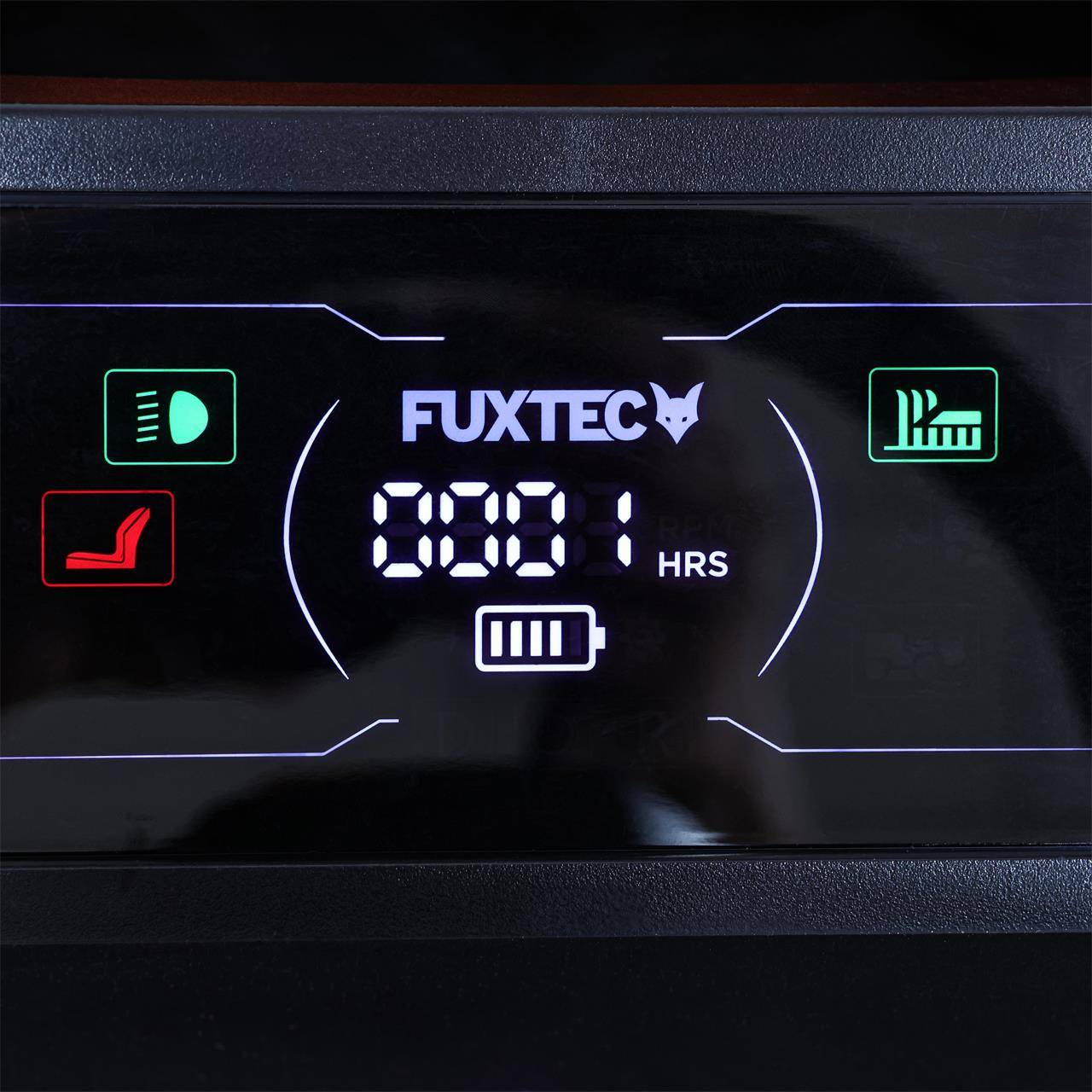 FUXTEC - Tondeuse à gazon autoportée FUXTEC FX-RMT92A – Tracteur tondeuse – 452 cm³ – 9,2 kW – 92,5 cm – Hydrostatique – Bac 280 L – 6000 m² - Image 8