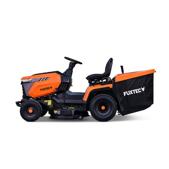 FUXTEC - Tondeuse à gazon autoportée FUXTEC FX-RMT92A – Tracteur tondeuse – 452 cm³ – 9,2 kW – 92,5 cm – Hydrostatique – Bac 280 L – 6000 m² - Image 4
