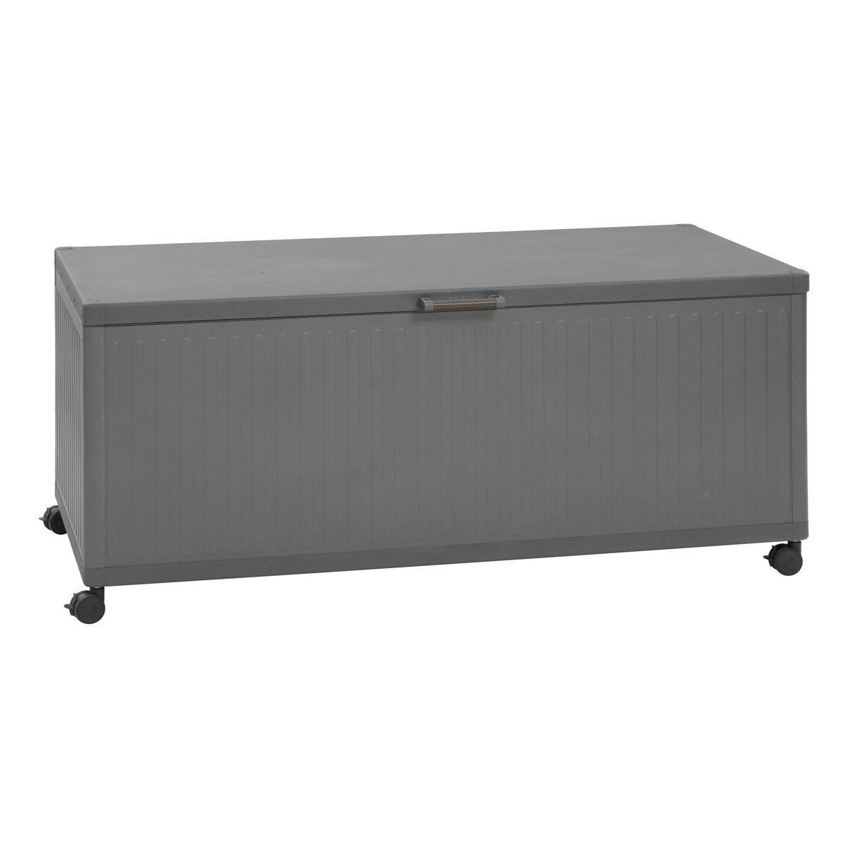Hesperide - Coffre de rangement "Edenio" graphite L 182,2 x 78 x 89,4cm en aluminium 1070 L - Hespéride - Image 2