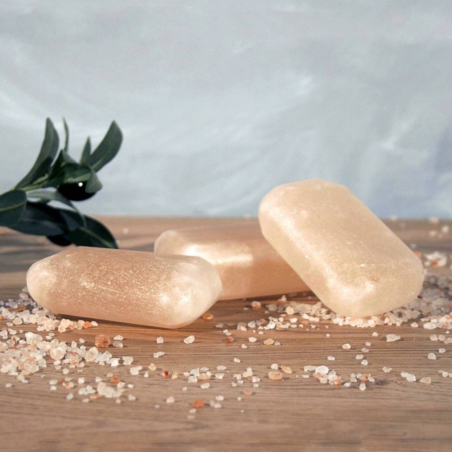 Savon au Sel de l'Himalaya – Exfoliation Naturelle & Purification Intense – Idéal pour Peaux Mixtes, Grasses & à Imperfections