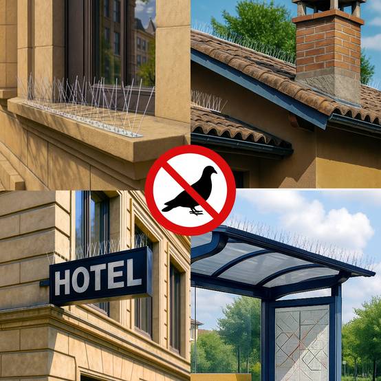 Pic Anti-Pigeon en Acier Inoxydable 6.5M Pack de 26 modules - Image 4